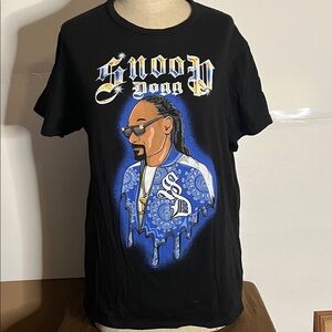 Snoop Dogg Death Row Records Graphic TShirt Medium